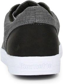 img 1 attached to Stylish Burnetie Black Denim Sneaker Men's Shoes: The Ultimate Fashion Sneakers for Men