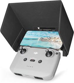 img 4 attached to 📱 O'woda 6.5" Upgraded Monitor Sun Hood Sunshade Compatible with Phone for DJI Mavic Air 2S / Mini 2 / Mavic Air 2 / Mavic Mini / Mavic 2 Pro Zoom / Mavic Pro / Mavic Air / Spark Remote Controller (L136)