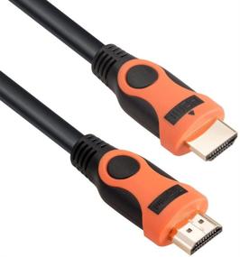 img 2 attached to Bugubird 4K HDMI Cable 15ft - High Speed 18Gbps, 🔌 Supports 4K 3D 2160p 1440p 1080p, Ethernet ARC, HDCP 2.2 Compliant