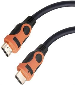 img 4 attached to Bugubird 4K HDMI Cable 15ft - High Speed 18Gbps, 🔌 Supports 4K 3D 2160p 1440p 1080p, Ethernet ARC, HDCP 2.2 Compliant