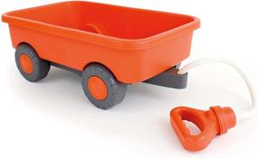 img 4 attached to 🌞 Fun-filled Adventures Await with Green Toys Wagon Outdoor Orange