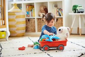 img 2 attached to 🌞 Fun-filled Adventures Await with Green Toys Wagon Outdoor Orange