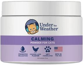 img 4 attached to Under the Weather Calming Powder for Cats: Relief Supplement for Anxiety and Stress