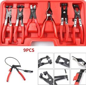 img 1 attached to MIKKUPPA 9Pcs Hose Clamp Pliers