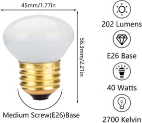 img 3 attached to 🔦 Enhanced Lighting Experience: Reflector Incandescent Dimmable Standard Mini Reflector