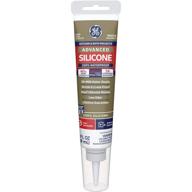 ge ge281 silicone ii kitchen and bath sealant, white - 2.8 oz tube логотип