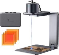 🖋️ portable laserpecker pro mini laser engraver - all-in-one desktop machine for diy logo design, art craft, wood leather, science, and food etching logo