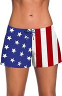 happy sailed boardshorts tankini bottoms women's clothing and swimsuits & cover ups logo