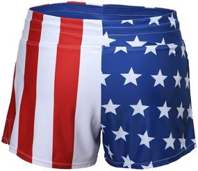 img 2 attached to Happy Sailed Boardshorts Tankini Bottoms Women's Clothing and Swimsuits & Cover Ups