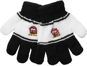 img 3 attached to 🧤 Wholesale Kids Children Winter Knitted Magic Stretch Gloves: Ideal School Gifts