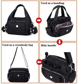 img 2 attached to MINTEGRA Waterproof Multi-Pocket Crossbody 👜 Shoulder Handbags & Wallets for Women