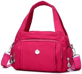 img 4 attached to MINTEGRA Waterproof Multi-Pocket Crossbody 👜 Shoulder Handbags & Wallets for Women