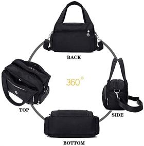 img 3 attached to MINTEGRA Waterproof Multi-Pocket Crossbody 👜 Shoulder Handbags & Wallets for Women