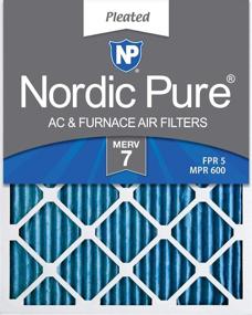 img 4 attached to 🌬️ Nordic Pure 12X30X1M7 2 Фильтр для печи - высокое качество и производительность