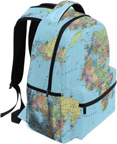 img 3 attached to XLING Backpacks Geography Function College