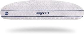 img 4 attached to 🛏️ Bedgear Align 1.0 Performance Pillow - Temperature Neutral - Ideal for Back, Stomach, Side, and Multi-Position Sleepers - Three Pillow Heights