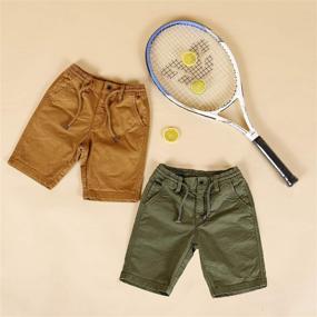 img 1 attached to 🩳 QLZ Summer Casual Beach Shorts: Stylish Boys' Clothing Selection