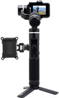 📷 feiyutech official g6 3-axis splashproof handheld gimbal for gopro hero 8/hero 7/hero 6/hero 5/hero 4/hero 3/sjcam/yi 4k sport action camera: includes mini tripod and lateral smartphone holder logo