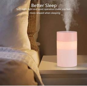 img 2 attached to YAOMAISI Portable Humidifier Personal Quiet，White