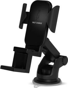 img 4 attached to Wireless Holder EVK Charging Mount Best Holder Automatic