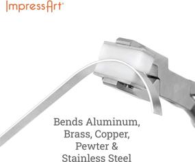 img 2 attached to SEO-optimized Product Name: ImpressArt Bracelet Bending Pliers for Bracelets Crafting, Beading & Jewelry Making