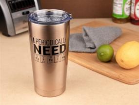 img 2 attached to 20oz Chemistry Coffee Tumbler/Travel Mug - Ideal Gift for Teachers, Science Enthusiasts, Biology Nerds, Adults, Professors, Men, Women, Geeks