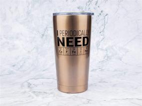 img 3 attached to 20oz Chemistry Coffee Tumbler/Travel Mug - Ideal Gift for Teachers, Science Enthusiasts, Biology Nerds, Adults, Professors, Men, Women, Geeks