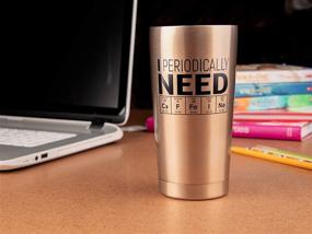 img 1 attached to 20oz Chemistry Coffee Tumbler/Travel Mug - Ideal Gift for Teachers, Science Enthusiasts, Biology Nerds, Adults, Professors, Men, Women, Geeks