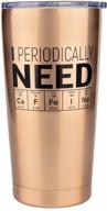 20oz chemistry coffee tumbler/travel mug - ideal gift for teachers, science enthusiasts, biology nerds, adults, professors, men, women, geeks logo