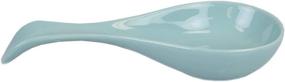 img 3 attached to 🥄 Turquoise Ceramic Spoon by Home Basics: Enhancing Style at Home