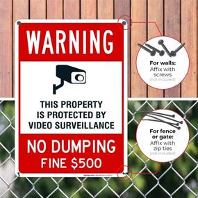 img 1 attached to 📹 High-Quality Aluminum Indoor Outdoor Surveillance Dumping