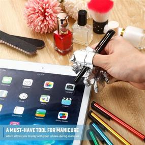 img 1 attached to ✍️ 120 pieces Universal Capacitive Stylus Pen Set - Slim Digital Pen Compatible with iPad, iPhone, Samsung, Tablet, and Most Capacitive Touch Screen Devices - 12 Vibrant Colors
