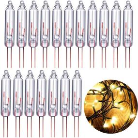 img 3 attached to 🎄 Frienda 2.5V Clear Mini Christmas Tree Light Bulbs - 150 Replacement Bulbs for Outdoor Decorations