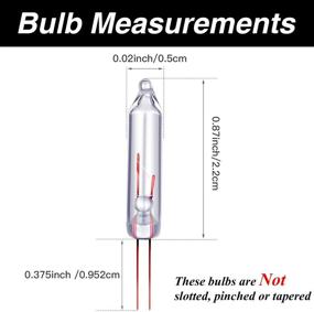 img 2 attached to 🎄 Frienda 2.5V Clear Mini Christmas Tree Light Bulbs - 150 Replacement Bulbs for Outdoor Decorations