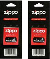 🔥 zippo replacement wicks set - genuine quality (2 pack) logo