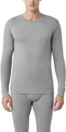 lapasa heatgen men's long sleeve shirt: ultimate cold weather baselayer for extra warmth, crew & turtle neck thermal top (m84/m104) logo