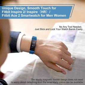 img 1 attached to Runostrich Stainless Compatible Adjustable Replacement Wearable Technology
