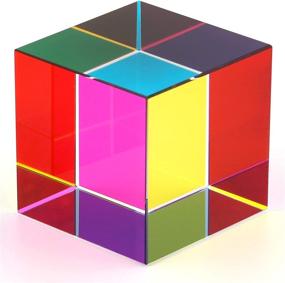 img 4 attached to 🔮 Кристальная многоцветная декорация CMYcube для ZhuoChiMall