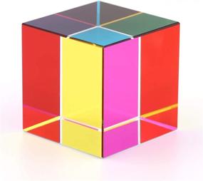 img 3 attached to 🔮 Кристальная многоцветная декорация CMYcube для ZhuoChiMall