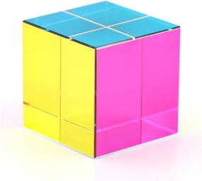 img 2 attached to 🔮 Кристальная многоцветная декорация CMYcube для ZhuoChiMall