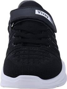 img 2 attached to 👟 Vivay Lightweight Tennis Sneakers: Ideal Shoes for Boys and Girls in Little Kid and Big Kid Sizes