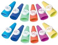🎉 pack of 12 large kazoos - ideal party favors for fun and entertainment logo