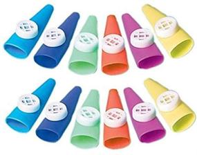 img 1 attached to 🎉 Pack of 12 Large Kazoos - Ideal Party Favors for Fun and Entertainment