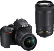 📷 nikon d3500 dx-format dslr two lens kit: af-p dx nikkor 18-55mm f/3.5-5.6g vr & af-p dx nikkor 70-300mm f/4.5-6.3g ed, черный - ultimate photography bundle никон d3500 dx-формата зеркальная камера с двумя объективами: af-p dx nikkor 18-55 мм f/3,5-5,6g vr и af-p dx nikkor 70-300 мм f/4,5-6,3g ed, черный - набор "ultimate photography логотип