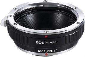 img 4 attached to 📷 K&amp;F Concept Lens Mount Adapter: Connect Canon EOS EF Mount Lens to M4/3 MFT Olympus Pen and Panasonic Lumix Cameras