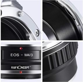 img 1 attached to 📷 K&amp;F Concept Lens Mount Adapter: Connect Canon EOS EF Mount Lens to M4/3 MFT Olympus Pen and Panasonic Lumix Cameras