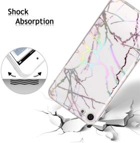 img 1 attached to 📱 Dailylux iPod Touch Case Marble: Slim Fit Anti-Scratch Cover for Touch 5th-7th Generation – Shockproof & Colorful