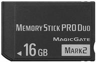 💾 16gb high-speed memory stick pro duo (mark2) - optimal psp accessories and camera memory card logo