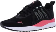 puma womens pacer athletic shoes logo