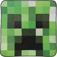 minecraft creeper plush 🔹 throw blanket by jay franco mojang logo